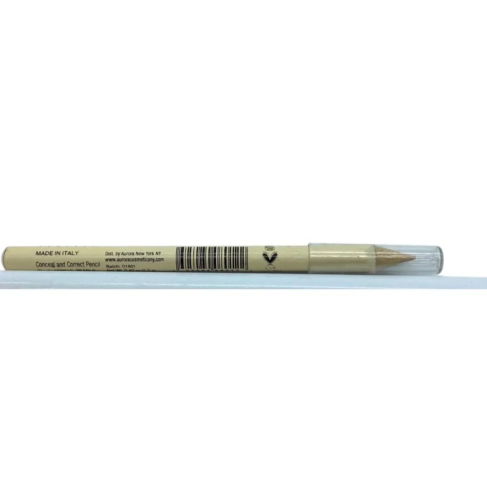 Aurora Conceal Correct Pencil PEARLS Beige .42‎ Oz Italy Made Style 408012 NEW